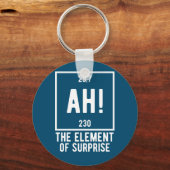 Ah! Het element van de schonnige scheikunde van de Sleutelhanger (Voorkant)