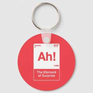 Ah Het Element Van Verrassing - Grappige Chemie  Sleutelhanger
