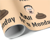 AH &%# Het is maandag inpakpapier (Rol Hoek)