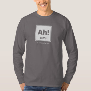 Ah!  Het verrassingselement - Mannen lange hoes T-shirt