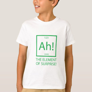 Ah het verrassingselement t-shirt