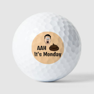 AH &%# Het zijn de golfballen van maandag