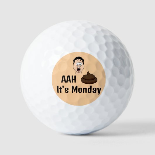 AH &%# Het zijn de golfballen van maandag (Voorkant)