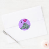 AH- Ik hou van Aardvarks Stickers (Envelop)