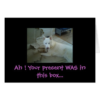 Ah! Je cadeau was...