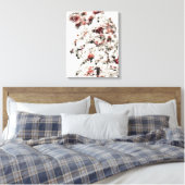 Ah, lente canvas afdruk (Insitu (Slaapkamer))