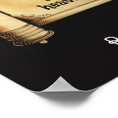 Ah, maar het bereik van een man zou zijn greep moe poster (Hoek)