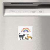 AH- Pups et aimant arc-en-ciel (In Situ (Lave-vaisselle))