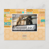 Ah Sed, zet het zachter!! Briefkaart (Voorkant)