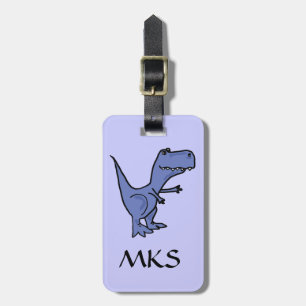 AH-T-Rex Dinosaur Bagagelabel