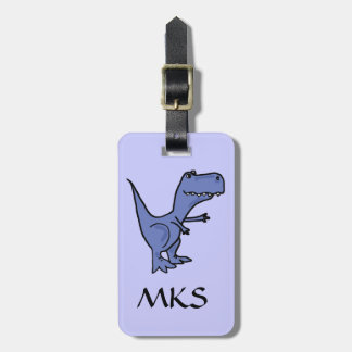 AH-T-Rex Dinosaur Bagagelabel