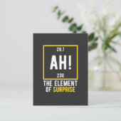Ah The Element of Surprise Briefkaart (Staand voorkant)