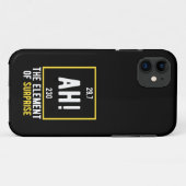 Ah The Element of Surprise Case-Mate iPhone Case (Achterkant (horizontaal))