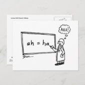 Aha! Briefkaart (Voorkant / Achterkant)