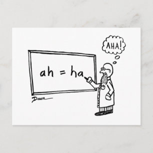 Aha! Briefkaart