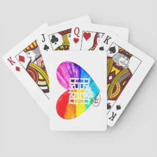 Ahava Love Pride Art Pokerkaarten