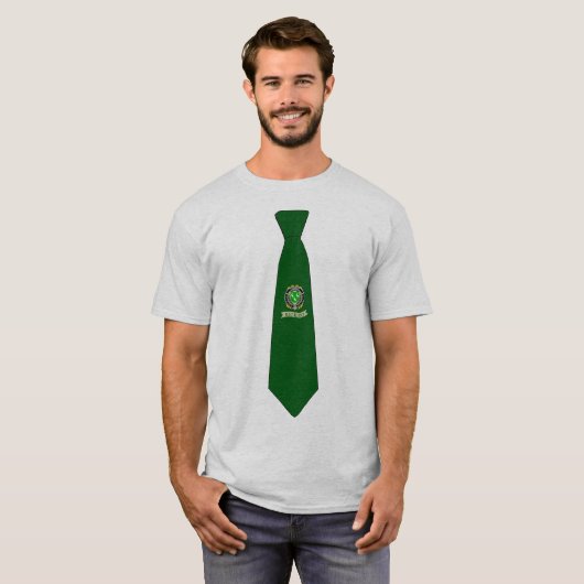 Ahearne/Aherne Irish Badge stropdas T-shirt (Voorkant volledig)