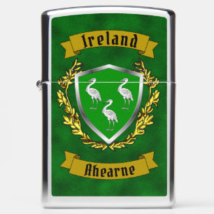 Ahearne/Aherne Irish Shield Personalized