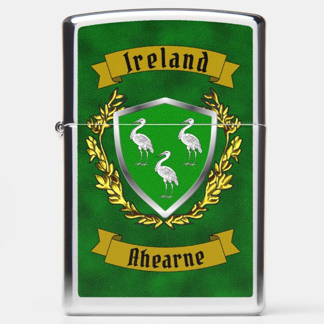 Ahearne/Aherne Irish Shield Personalized (Voorkant)