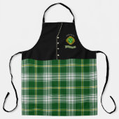 Ahearne Irish Shield & Tartan Gepersonaliseerde Ki Schort (Voorkant)