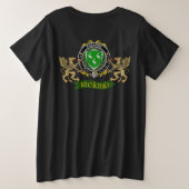 Ahearne Irish Shield Women's Plus T-Shirt (Design achterkant)
