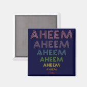 Aheem mantra magneet (Voorkant / Achterkant)