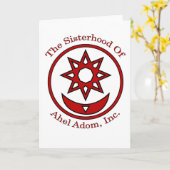 Ahel Adom Kaart (Gele Bloem)