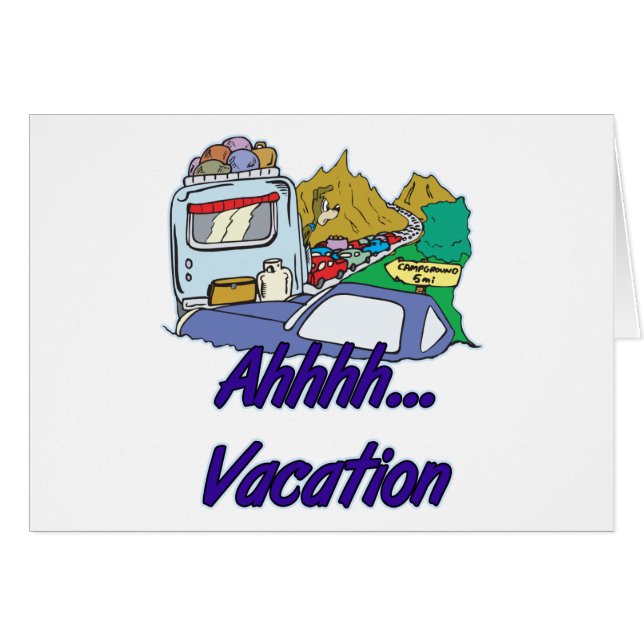 Ahh Camping de vacances (Devant horizontal)