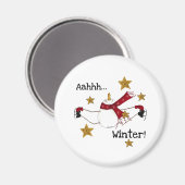 AHHH WINTER MAGNEET (Voorkant / Achterkant)