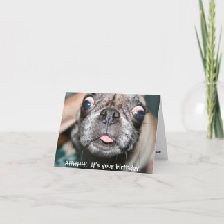 AHHHH! Het is jouw verjaardag! Verjaardag Kaart
