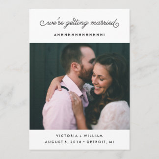 Ahhhhh - Sla de datum op Save The Date