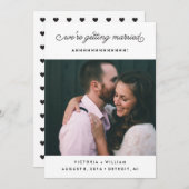 Ahhhhh - Sla de datum op Save The Date (Voorkant / Achterkant)