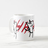 AHHHHHH Comédie Mug (Devant gauche)
