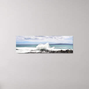 Ahihi Cove Triple Canvas Panorama Afdruk