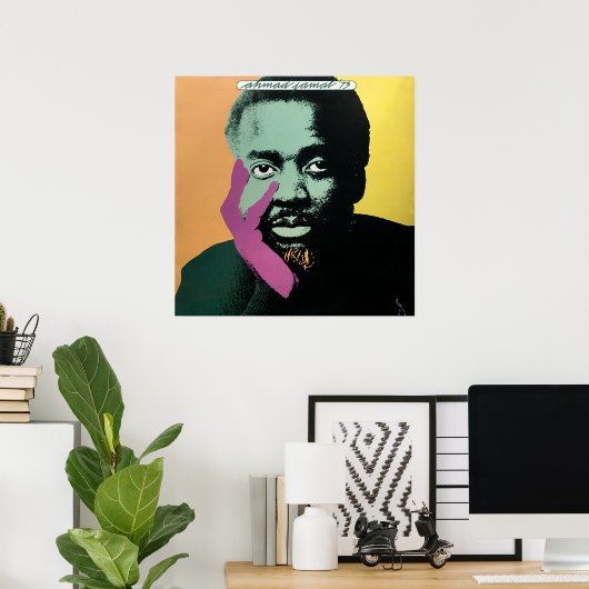 Ahmad Jamal 73  Jazz Poster (Thuiskantoor)