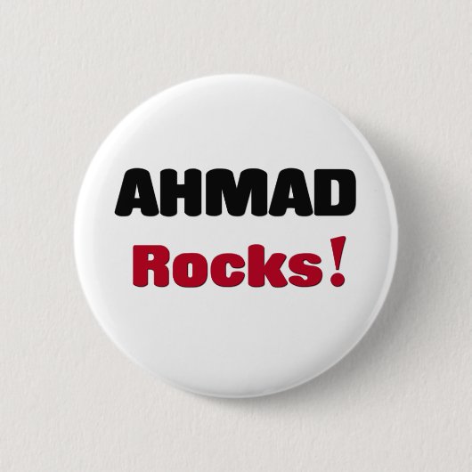 Ahmad Rocks Ronde Button 5,7 Cm (Voorkant)