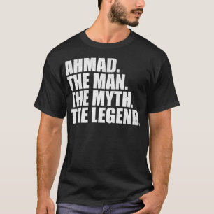 AhmadAhmad Naam Ahmad Voornaam T-shirt