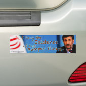Ahmadinejad-existentie Bumpersticker (Op auto)