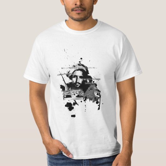 Ahmed Shah Massoud - Lion of Panjshir T-shirt (Voorkant)