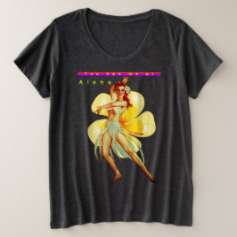 Ahola Fun Mode Plus Size T-shirt