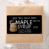 Ahornstroop met  Fleur de Lis Sap Emmer Etiket (Insitu)