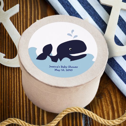 AHOTE MATE Blue Whale Favoriser Stickers Personnal
