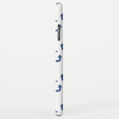 Ahoy  Anchor patroon. Case-Mate iPhone Case (Achterkant/rechts)