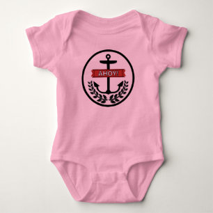 Ahoy - Baby Jersey Bodysuit Romper