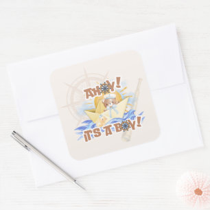 Ahoy ! Bébé garçon Sticker douche