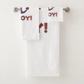 AHOY ! Bouée + Design Ancre Rouge+Bleu (En situation)