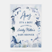 Ahoy ! C’est un garçon, sous le Baby shower Sea Bo (Recto)