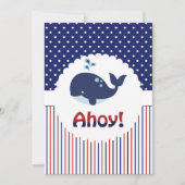 Ahoy C'est un Baby shower garçon Invitation (Devant)