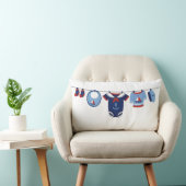 Ahoy C'est un garçon Coussin Baby shower (Chaise)