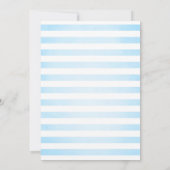 Ahoy C'est un garçon Douche Invitation Océan Nauti (Dos)